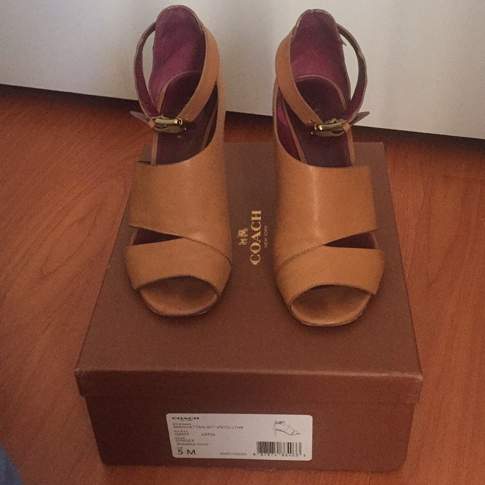 Coach Open toe Shoes